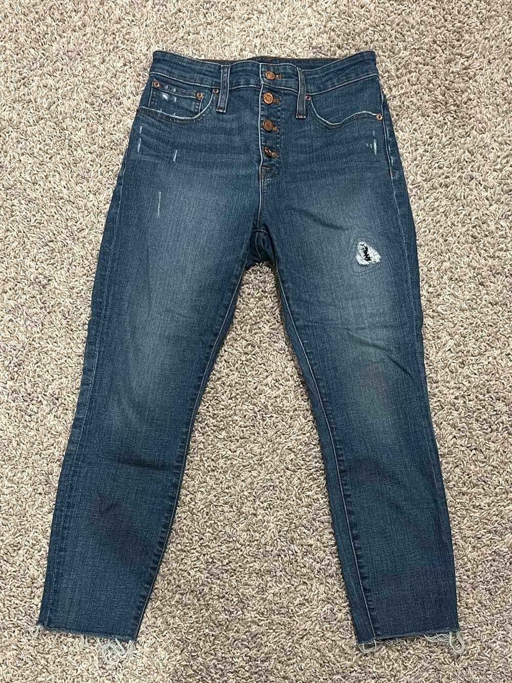 J. Crew Petites Curvy Toothpick Jeans